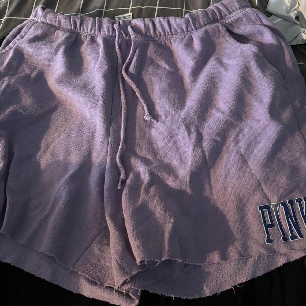 PINK Victoria's Secret Women's Purple Shorts